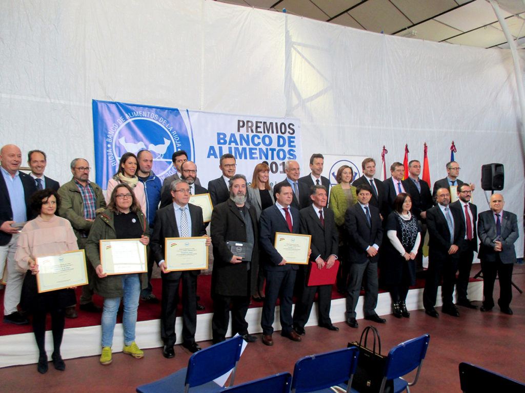 El Banco de Alimentos entrega sus premios “Amigos y Alimentos 2017”