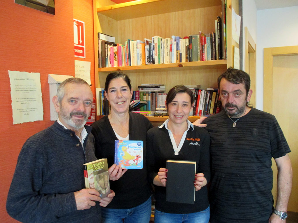 510 euros de lectura solidaria y 500 más por unas cestas navideñas en favor del Banco de Alimentos de La Rioja