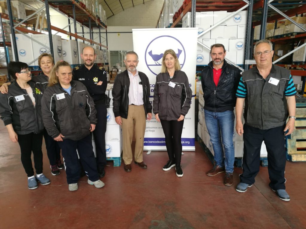 La Policía Local de Logroño también realizará “Operaciones Kilo” para la recogida de alimentos para el Banco de Alimentos de La Rioja