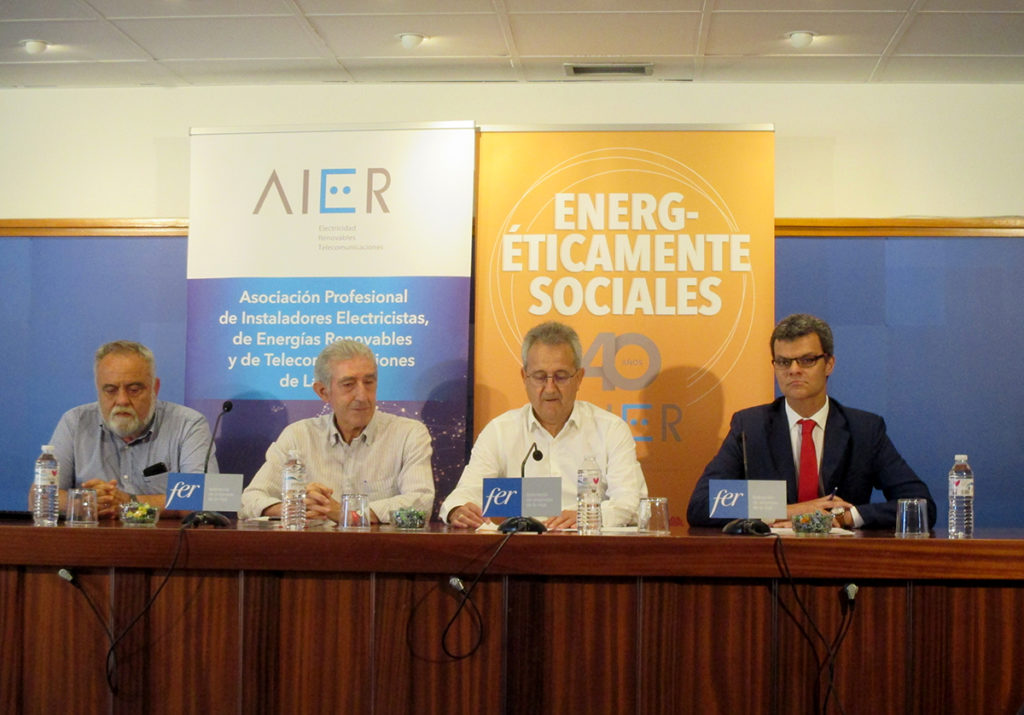 La Asociación de Instaladores Electricistas de La Rioja (AIER) celebrará su 40º Aniversario con un proyecto social para mejorar las instalaciones de Banco de Alimentos, Cáritas y Asociación ProInfancia Riojana