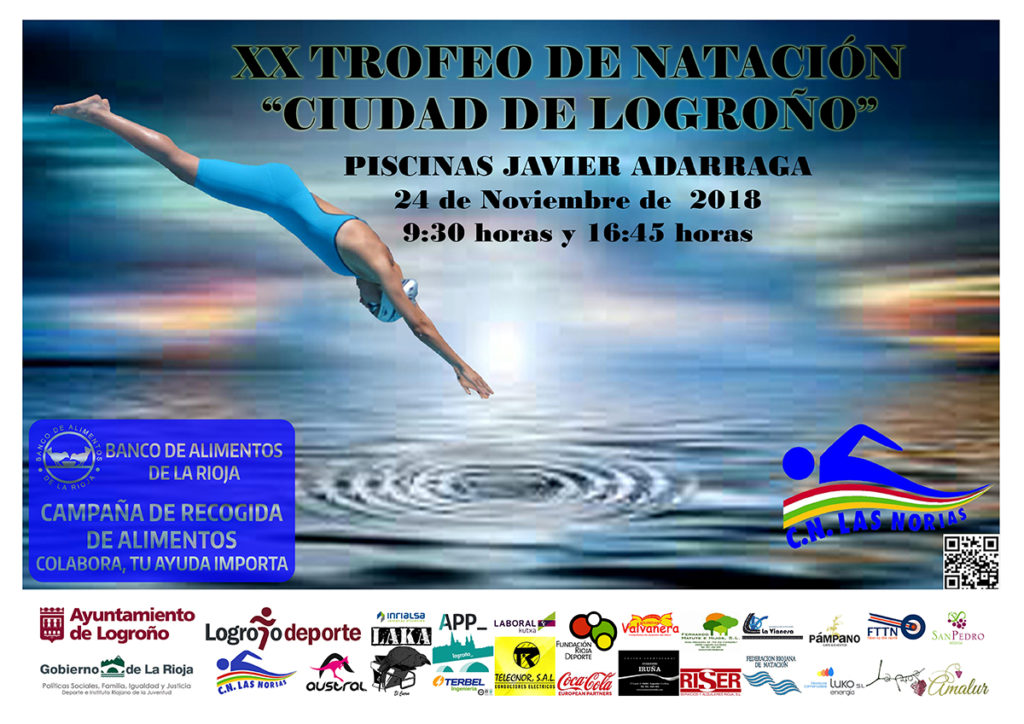 El 24 de noviembre, se celebra el XX Trofeo Ciudad de Logroño con recogida de alimentos