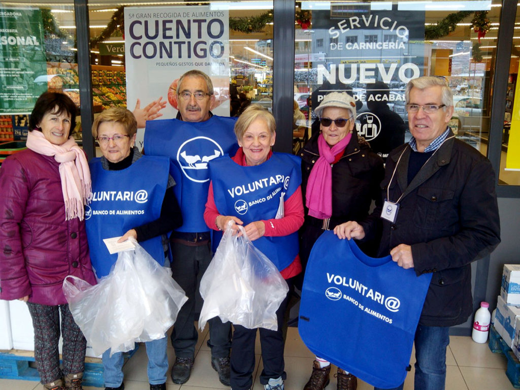 75 establecimientos de toda La Rioja y Viana, y 1.300 voluntarios para llegar al reto de recoger 171.830 kilos de alimentos en dos días