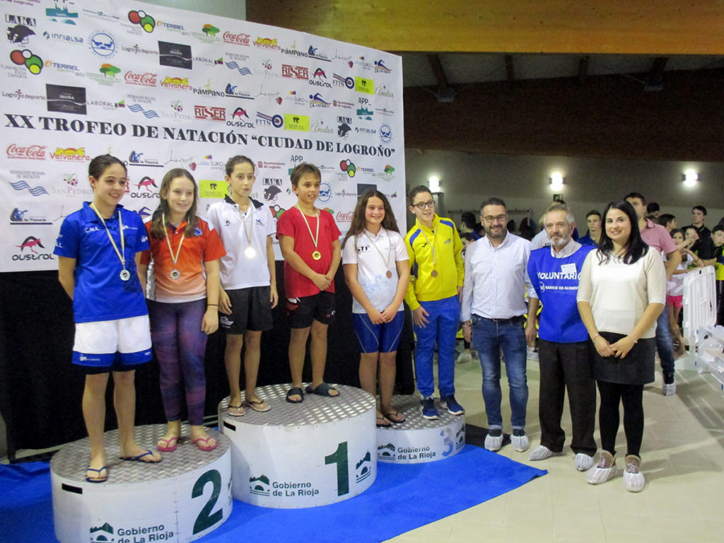 El Banco de Alimentos de La Rioja recoge 650 kilos de alimentos en el XX Trofeo Ciudad de Logroño