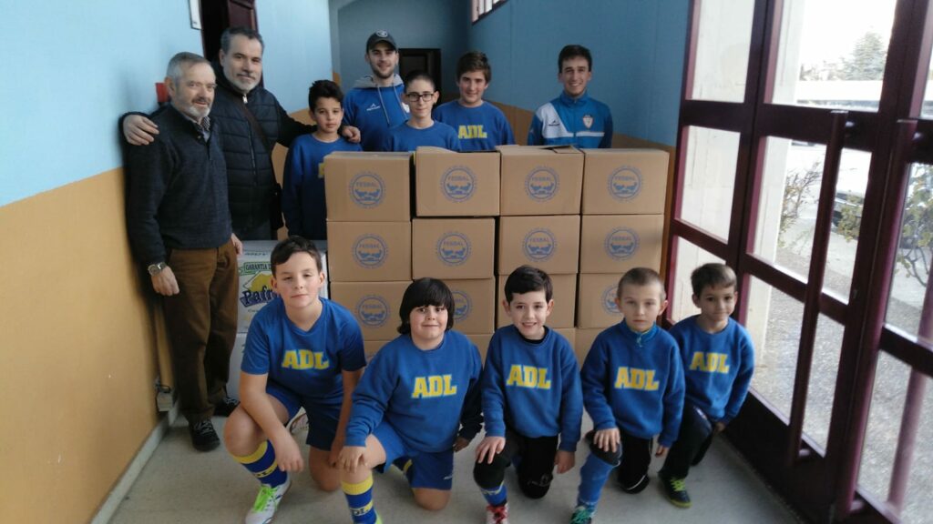 Cascada solidaria en el comienzo del nuevo año