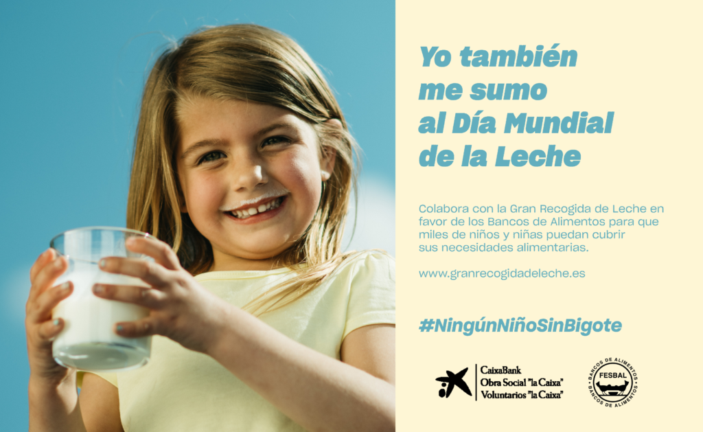 CaixaBank y el Banco de Alimentos impulsan la gran recogida de leche para combatir la pobreza alimentaria