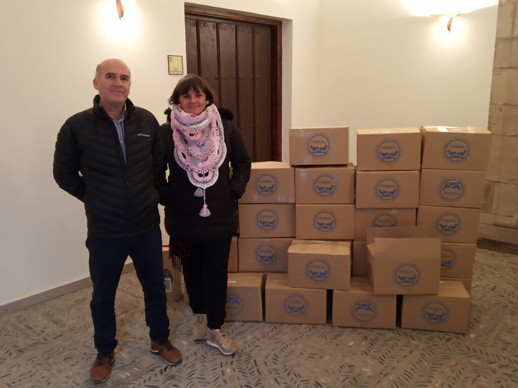 Navarrete manda al Banco de Alimentos de La Rioja 397 kilos de alimentos
