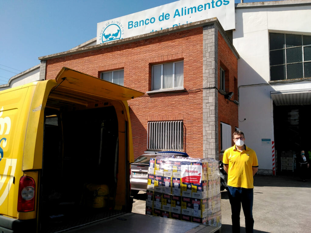 342.644 kilos de alimentos ha entregado el Banco de Alimentos de La Rioja desde el inicio de la pandemia del coronavirus