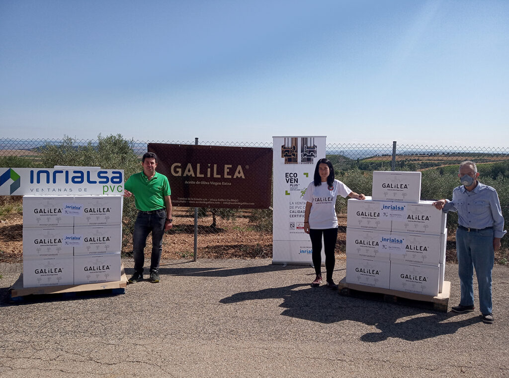 Más de 420 toneladas de alimentos ha entregado el Banco de Alimentos de La Rioja desde el inicio de la pandemia del coronavirus