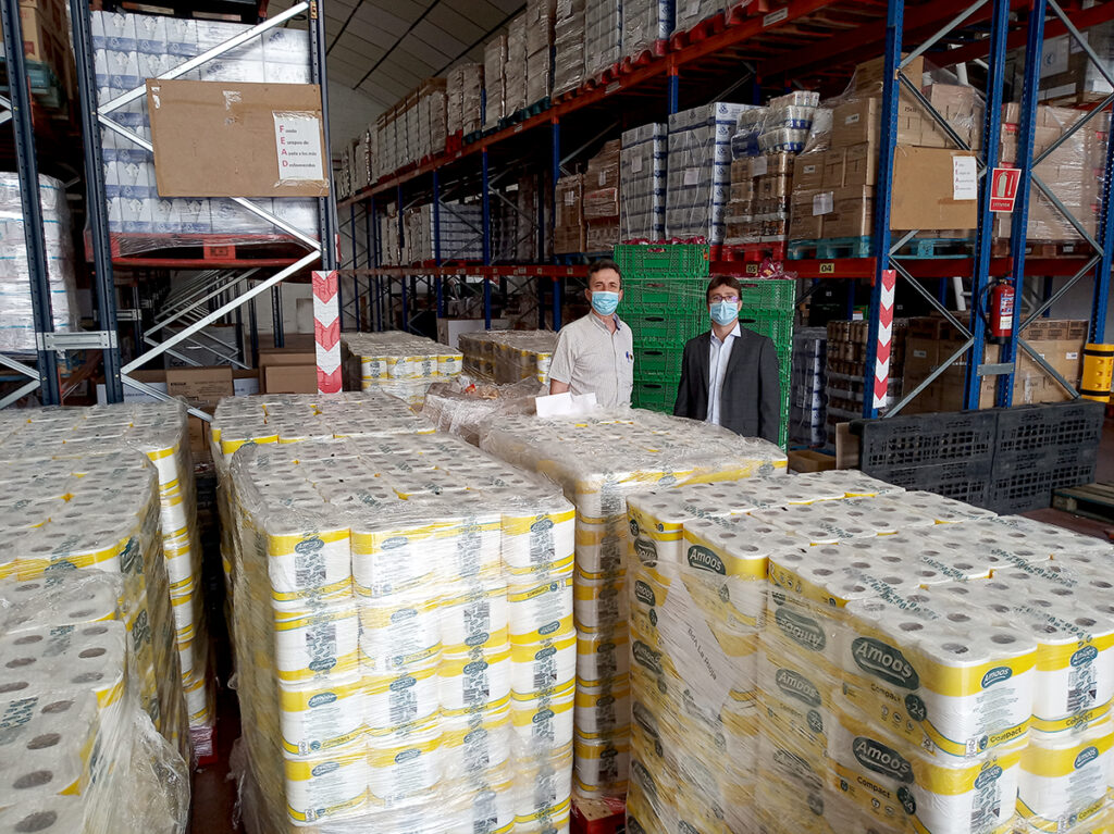 Mercadona entrega 2 toneladas de productos de primera necesidad al Banco de Alimentos de La Rioja