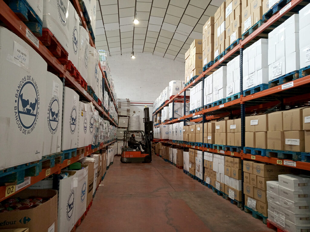 El Banco de Alimentos de La Rioja ha entregado 597.767 kilos desde el 1 de enero al 31 de julio de este año, 73.657 kilos más que el año pasado
