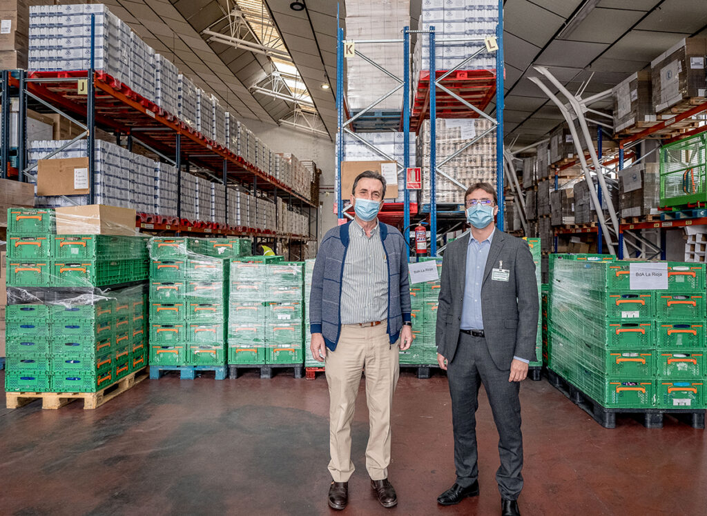Mercadona dona 6.200 kilos de productos de primera necesidad al Banco de Alimentos de La Rioja
