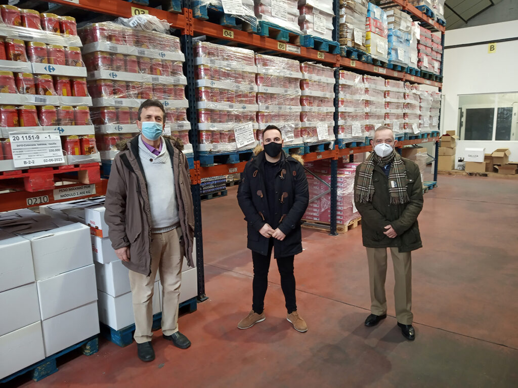 La Federación de Peñas de Logroño dona al Banco de Alimentos 803 kilos de la campaña ‘Alimenta Sonrisas 2020’