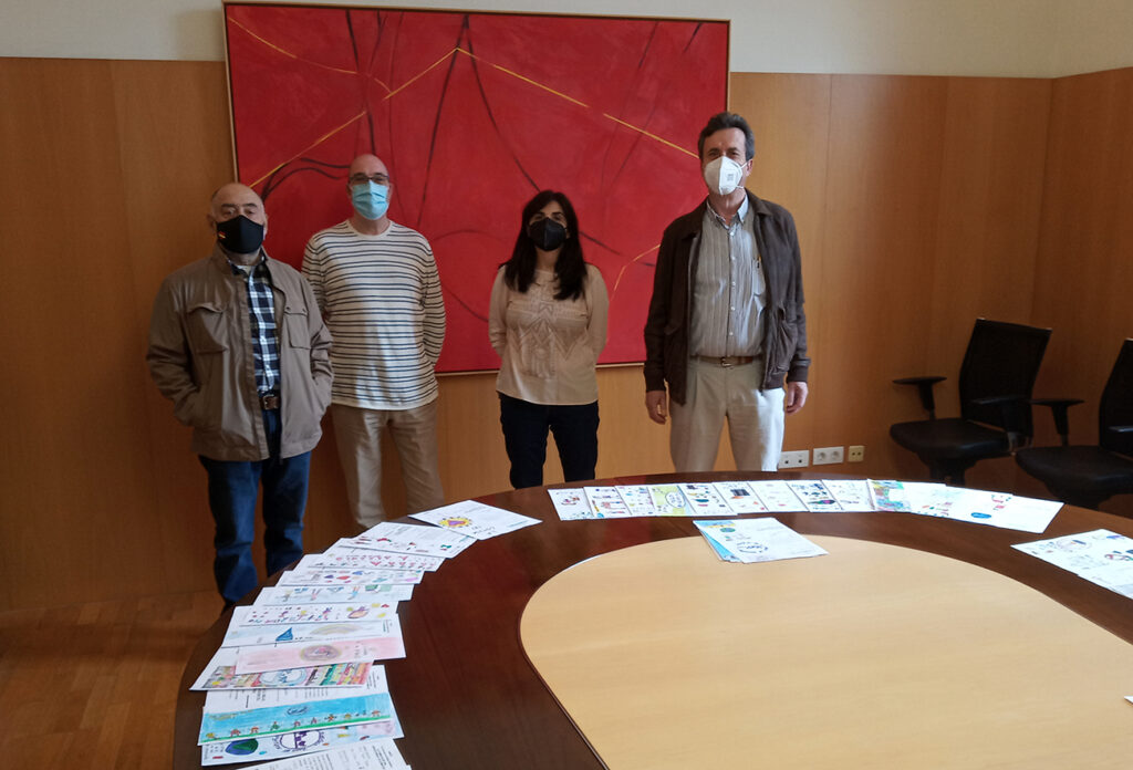Francisco Álvarez Juan, Izán Ezquerro Cadarso, Lina Loughbiri Lazhar y Juan Vila Millán, son los ganadores del VI Concurso de Dibujo Solidario “La comida no se tira. Aprovechemos los alimentos”
