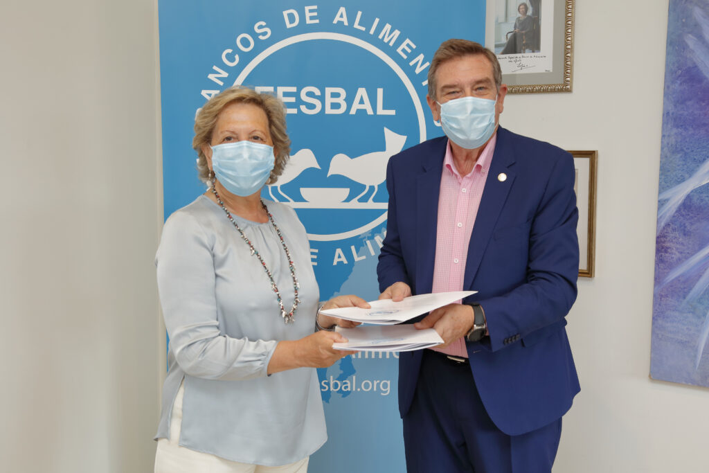 UNESPA dona a la Federación de Bancos de Alimentos 3,8 millones de euros
