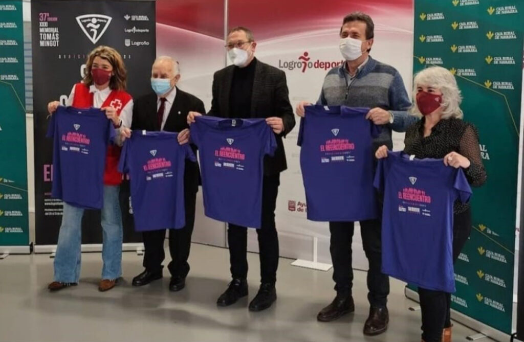 La San Silvestre 2021 con fines solidarios: 3.000 euros para Cruz Roja y Banco de Alimentos de La Rioja