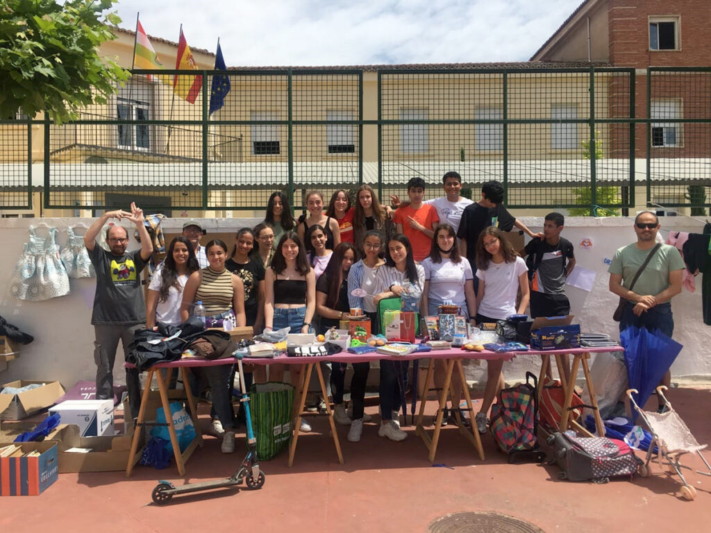 El Mercado Solidario del Marco Fabio Quintiliano de Calahorra en favor de la solidaridad
