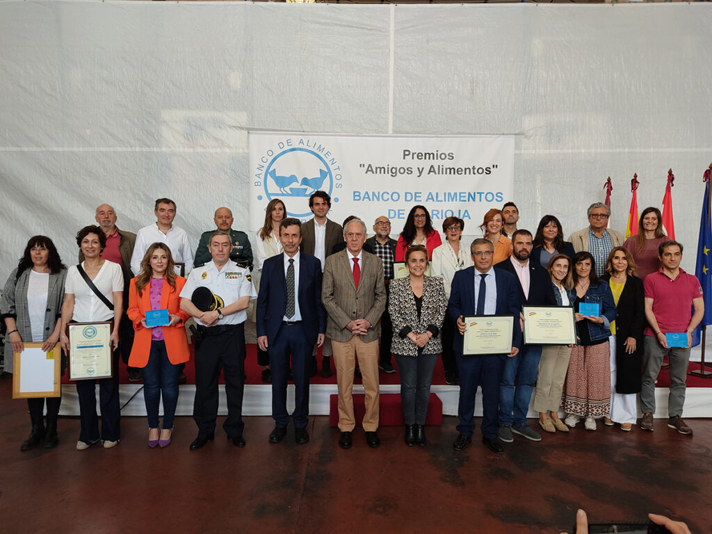 El Banco de Alimentos entrega sus premios ‘Amigos y Alimentos 2022’
