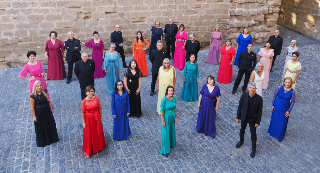 Concierto de Ensamble Vocal de La Rioja en el Auditorio del Ayuntamiento de Logroño en favor del Banco de Alimentos el 1 de octubre