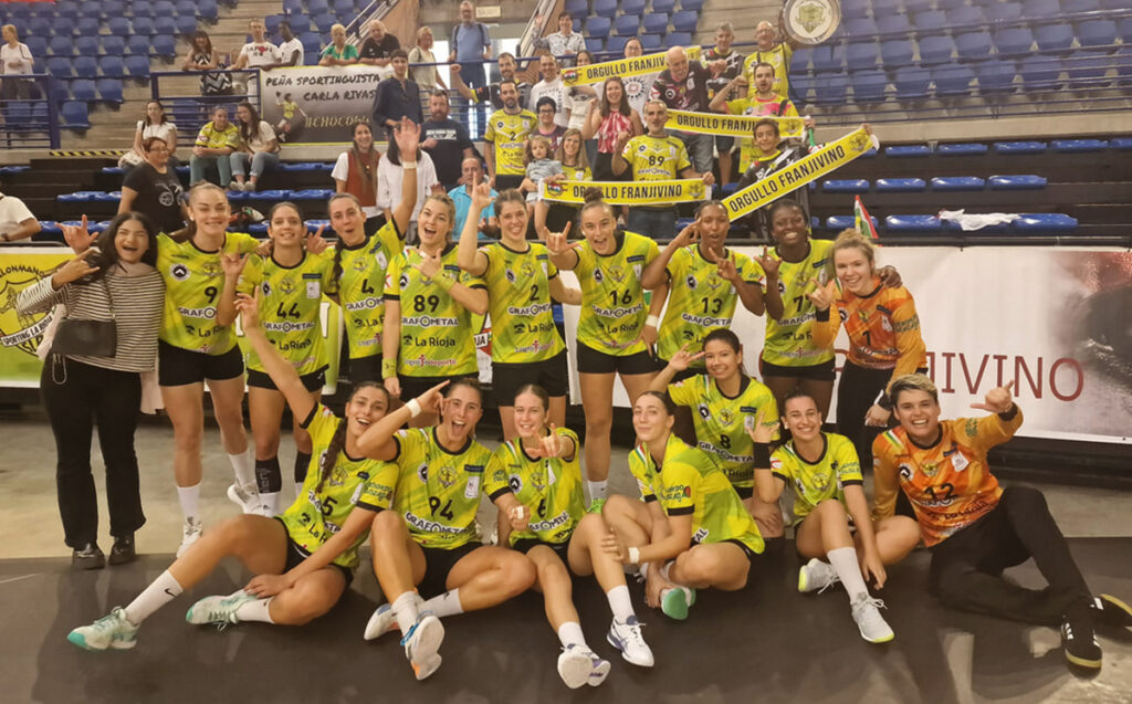 El Grafometal Sporting de Logroño, que juega en la segunda categoría del balonmano nacional, ofrece a los aficionados una entrada para cambiarlo por 2 kilos de alimentos el domingo, 24 de marzo, en el Palacio de Deportes
