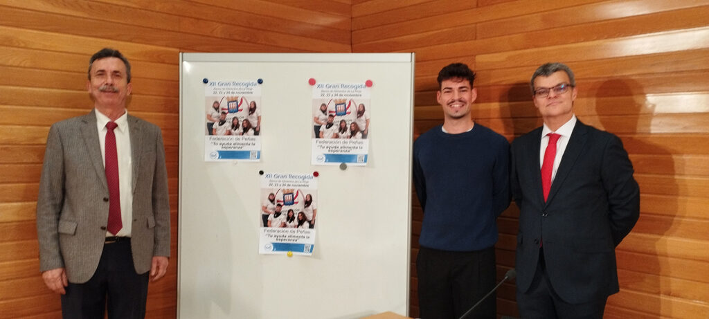 La ‘XII Gran Recogida 2024’ del Banco de Alimentos de La Rioja tiene como padrino al grupo Federación de Peñas, y se desarrollará del 22 al 24 de noviembre