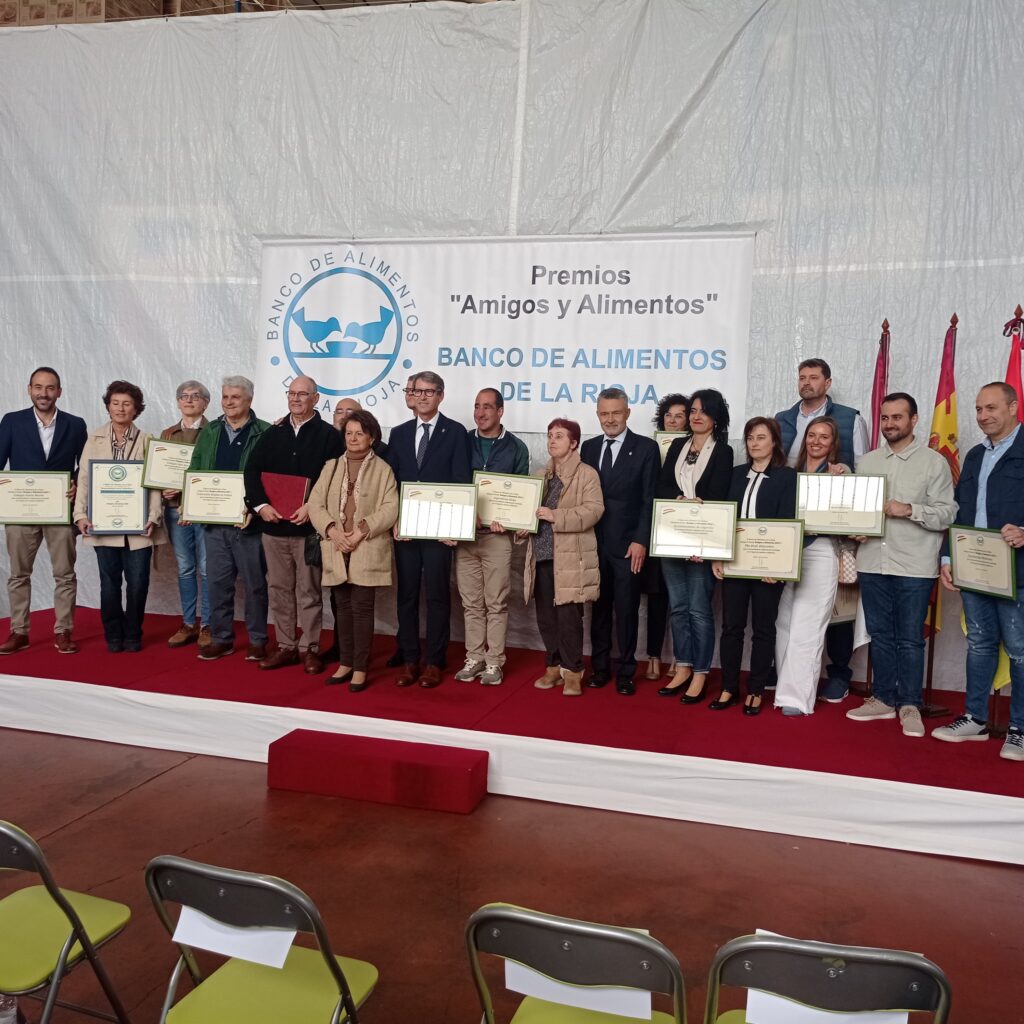 El Banco de Alimentos entrega sus premios ‘Amigos y Alimentos 2025