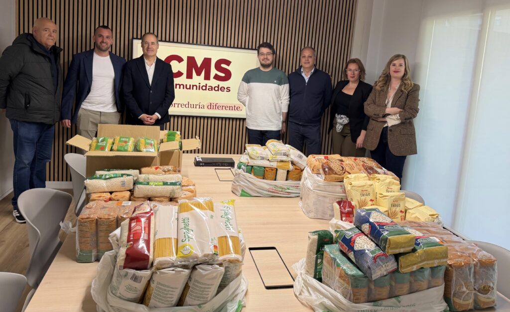 CMS Comunidades entrega al Banco de Alimentos de La Rioja 147 kilos recogidos en su iniciativa solidaria “Oportunidades que alimentan”