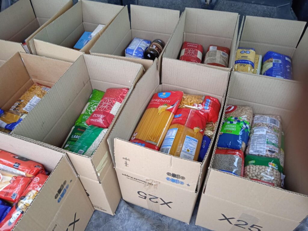 Escolapios y Tomás Mingot donan 209 kilos de alimentos al Banco de Alimentos de La Rioja